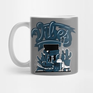 Vibes Armory Navy Sneaker Art Mug